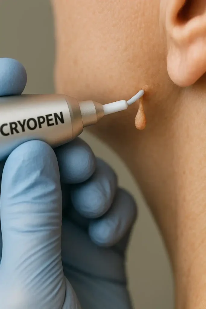 Cryopen for skin tags removal Ledbury speak to our team today!