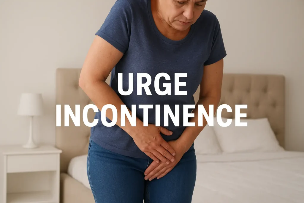 how to manage urge incontinence Ledbury symptoms