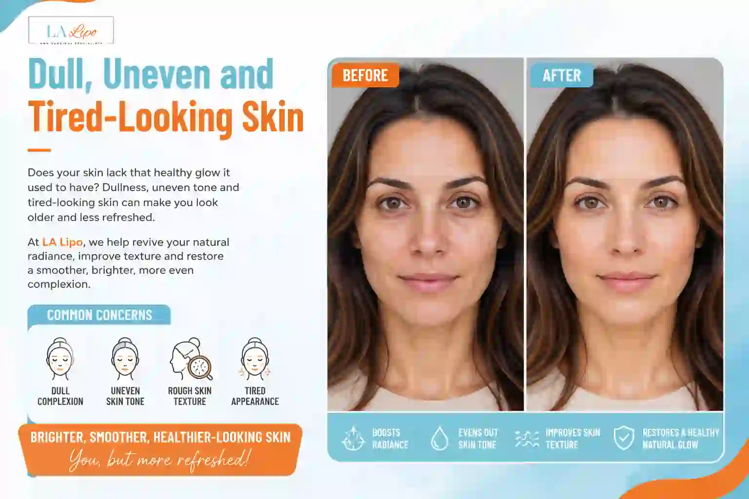 Sign #5: Dull, Uneven and Tired-Looking Skin Ledbury