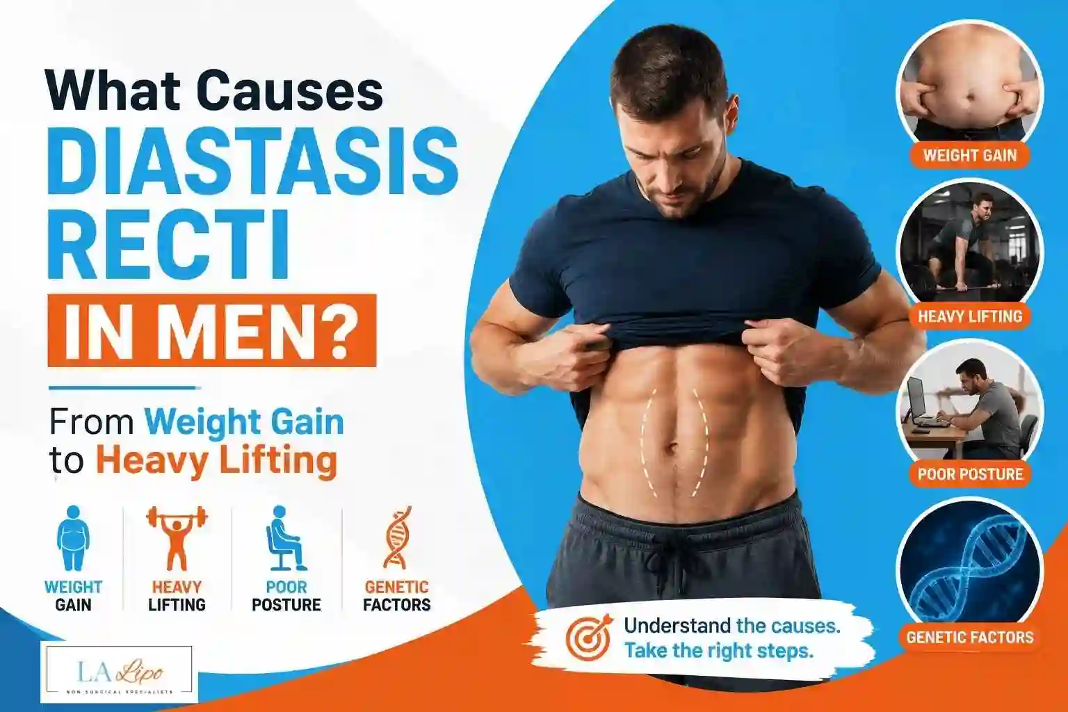 What Causes Diastasis Recti in Men? From Weight Gain to Heavy Lifting Ledbury